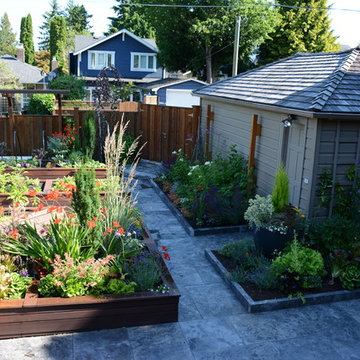 Raised Vegetable / Ornamental Garden 2015
