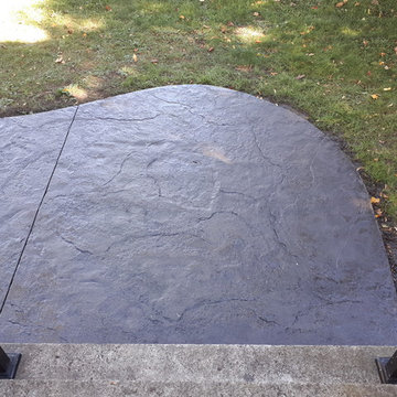 Stamped Concrete walkway