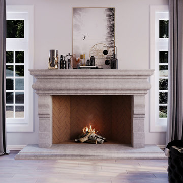 Tigranes II Fireplace Surround