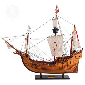 Santa Maria Museum-quality Fully Assembled Wooden Model Ship