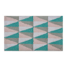 Morzine Triangle Tufted Bath Mat