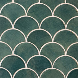 Medium Moroccan Fish Scales - Tile