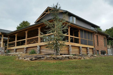 Example of a mountain style exterior home design in Other