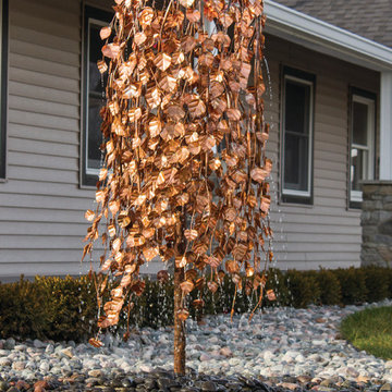 Weeping Elm Copper Tree Fountain