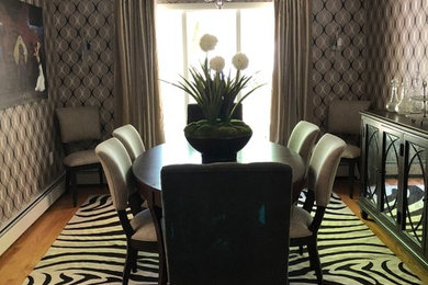 Inspiration for a dining room remodel in Providence
