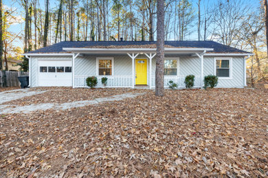 Inspiration for a timeless exterior home remodel in Atlanta