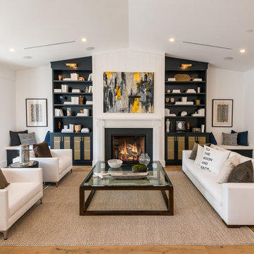 Transitional Living Room
