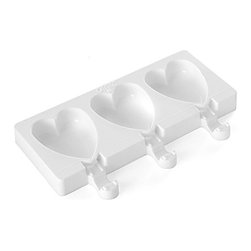 Silikomart Mini Easy Cream Heart Popsicle Mold - Popsicle Molds