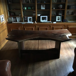 Walnut Desk - Desks And Hutches