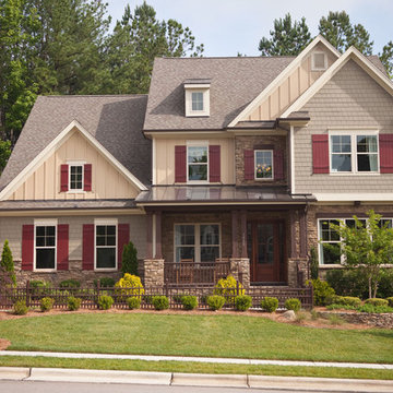 Raleigh NC Stone Photos New Homes