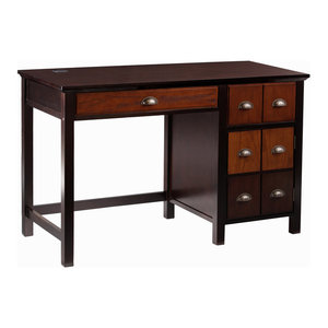 Safavieh Abigail 7 Drawer Fold Down Desk Transitional Desks