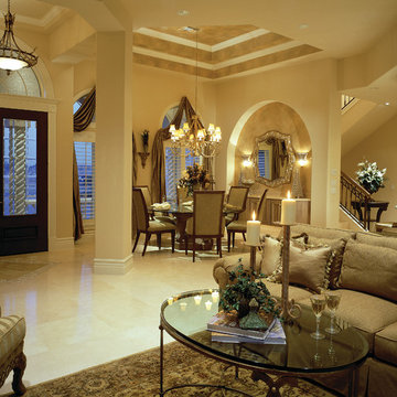 Sater Design Collection's 6929 "Saraceno" Home Plan
