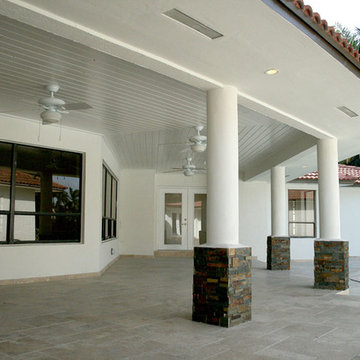 Formed Concrete Driveway & Pool Pavers