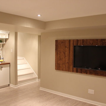 Fenwick Residence Basement Design and Build
