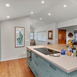 Seaside, CA - Contemporary - Ash Kitchen Countertop - Kitchen Countertops