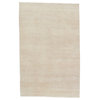 Jaipur Living Origin Knotted Solid Area Rug, White, 3'x12'