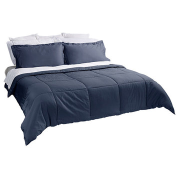 Easy Bed Making Down Alternative Comforter King, Twilight