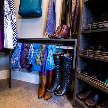 Master walk in closet