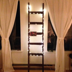 Decorative Apartment Ladder - Blanket And Quilt Racks