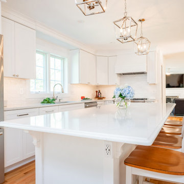 Coastal White Kitchen