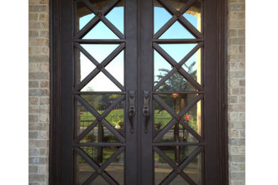 Popular Design of Iron Entry Door