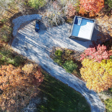 Hudson Lookout - aerial view