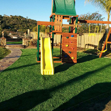 Global Syn-Turf artificial grass installation in San Diego, CA
