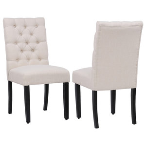 Nikki Velvet Dining Chairs Set Of 2 Transitional Dining Chairs By Meridian Furniture Houzz