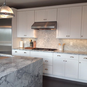 White modern kitchen