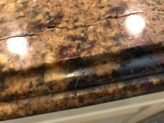 How to fix cracked granite