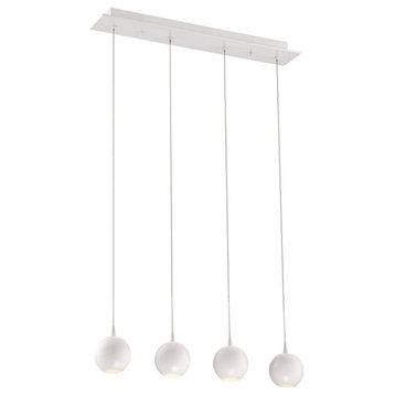 Eurofase 28167-013 Patruno Chandelier 4 Light - 4 Inches Wide By 4 Inches High