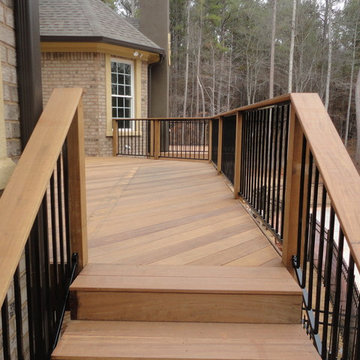Brazilian hardwood deck