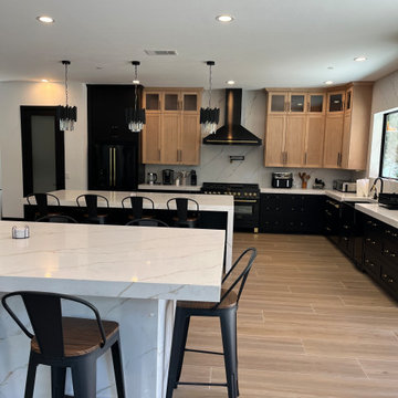 Hybrid Slab & Genuine Quartz Project