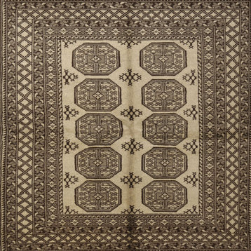 Ahgly Company Indoor Square Traditional Area Rugs, 7' Square
