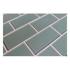Seaside Gl Mosaic Tiles Houzz Rocky Point Tile Co Seaside Blue Gl Subway Sample Mosaic