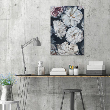 "Bloom Buds" Painting Print on Wrapped Canvas