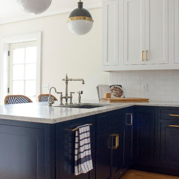 Eclectic Bistro Kitchen Renovation
