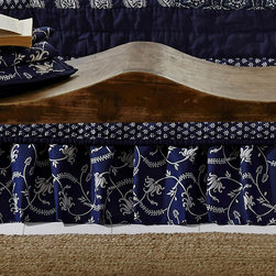 Bluehill Harbor Elegant Bed Skirt by Bella Taylor Home - Bedskirts