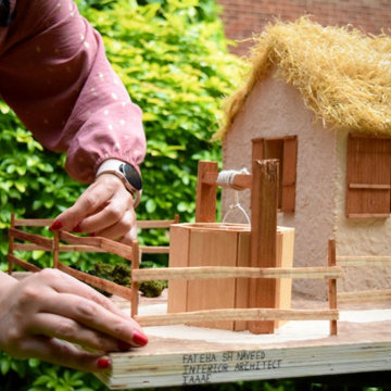 Model of a Mud house