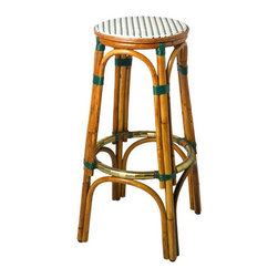 French Bistro Bar Stools by Wa Hoo Designs. Style HK-39 - Kitchen And Dining Furniture