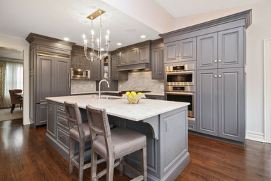 Inspiration for a contemporary kitchen remodel in Philadelphia