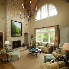 Loft Style Family Room