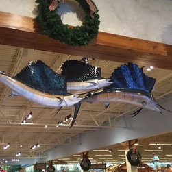 Bass Pro Shops Interior Decorating - Schooling Sailfish Scene - Home Decor