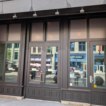 Solar Film for a Stephen Avenue Storefront
