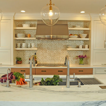 Contemporary Kitchen with a Mid-Century Vibe - Glen Ellyn, IL