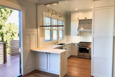 Inspiration for a contemporary home design remodel
