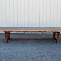 Curvy Backed Walnut Dining Chair - Dining Tables