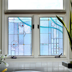 Cotswald Peffers Bath - Stained Glass Panels