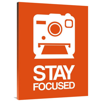 "Stay Focused Polaroid Camera Poster 3" Fine Art Print