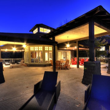 Boathouse at Night